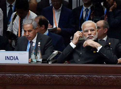 Modi's remarks came a day after India called on other BRICS members to intensify joint efforts to combat terrorism.