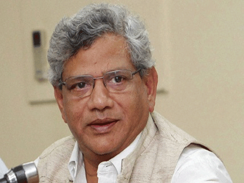 SITARAM  YECHURY: It is amply clear that the RSS/BJP actually has no concern for the protection of the cow and its progeny. In Goa, the party (BJP) defends the right of the people to consume beef. PTI file photo