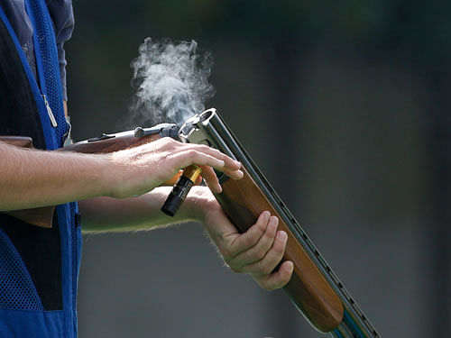 Sharma finished the event at the 44th position after aggregating 606.5 in the qualifying round at the Olympic Shooting Centre. file photo