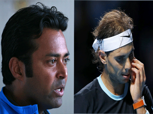 And Leander Paes, who is India's most decorated player with 18 Grand Slam doubles titles, had no qualms in admitting even that at this stage of his career, he can learn by watching Spanish great Rafael Nadal train and play.