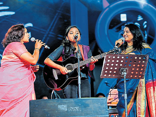 Sunita Murali, Ankita Kundu and Supriya Raghunandan.