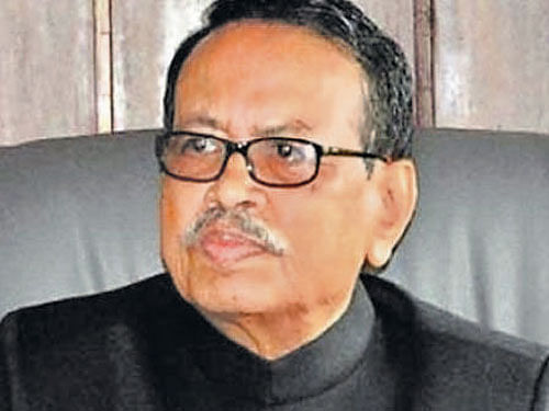 A day after President Pranab Mukherjee sacked him, the controversial governor, before leaving Raj Bhawan, reiterated in his farewell speech, a copy of which is available with DH, that the President's Rule imposed in Arunachal Pradesh a few months ago was not based only on his report. dh file photo