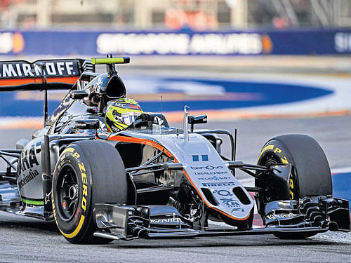 on the right track Since their entry into the F1 series in 2008, Force India has made a steady climb up the standings from a lowly 10th in the first season to currently being placed fifth in the ongoing season. Reuters