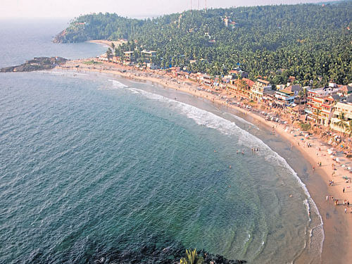 Kovalam  in Thiruvananthapuram is among the 84 destinations identified for the Green Carpet campaign.