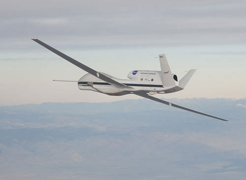 Hands-on: The NASA Global Hawk  completed a field campaign on March 10. Carla Thomas/NASA