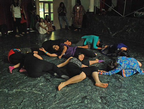 Movement therapy: A session conducted by Tripura.