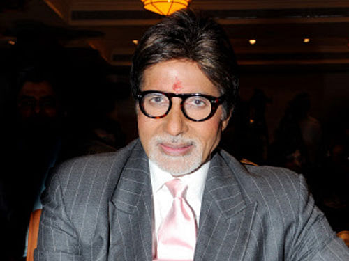 Megastar Amitabh Bachchan. DH file photo