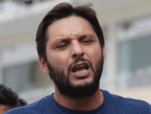 Shahid Afridi. AP file photo