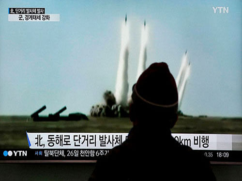 North Korea has conducted two nuclear tests and test-fired more than 20 missiles this year alone. File photo