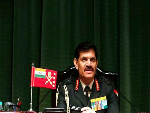 The Army Chief has met the PM and top PMO officials a number of times since the attack last Sunday in which 18 soldiers were killed. PTI file photo