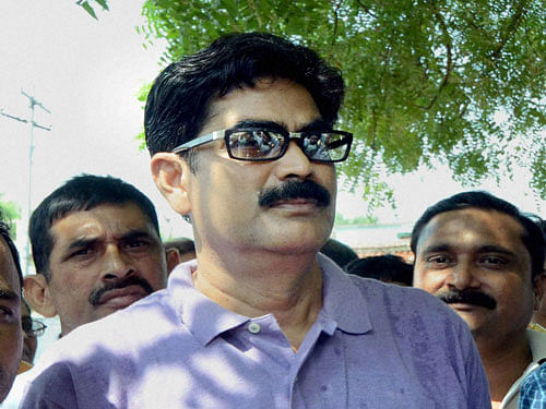 Shahabuddin, who was granted bail by the Patna High Court on September 7 in another case, was released from Bhagalpur jail on September 10. He was in jail for 11 years in connection with dozens of cases against him. PTI file photo