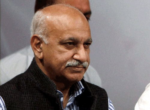 'The use of alibis which are so blatantly and obviously wrong did not work in New York, it's not going to work in London and it is not going to work, we all can say with some confidence, even in Islamabad,' said Minister of State for External Affairs M J Akbar. PTI file photo