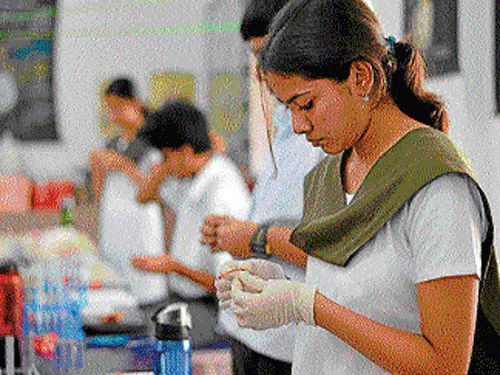Over the next three months, 37 laboratories of CSIR would roll-out 30 new courses to train jobless youths on crucial industrial skills. File photo