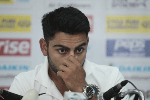 Patil had said Kohli and coach Anil Kumble were unhappy with Pujara's performances in the Caribbean and advised the player to work on improving his strike rate before the Kanpur Test. file photo