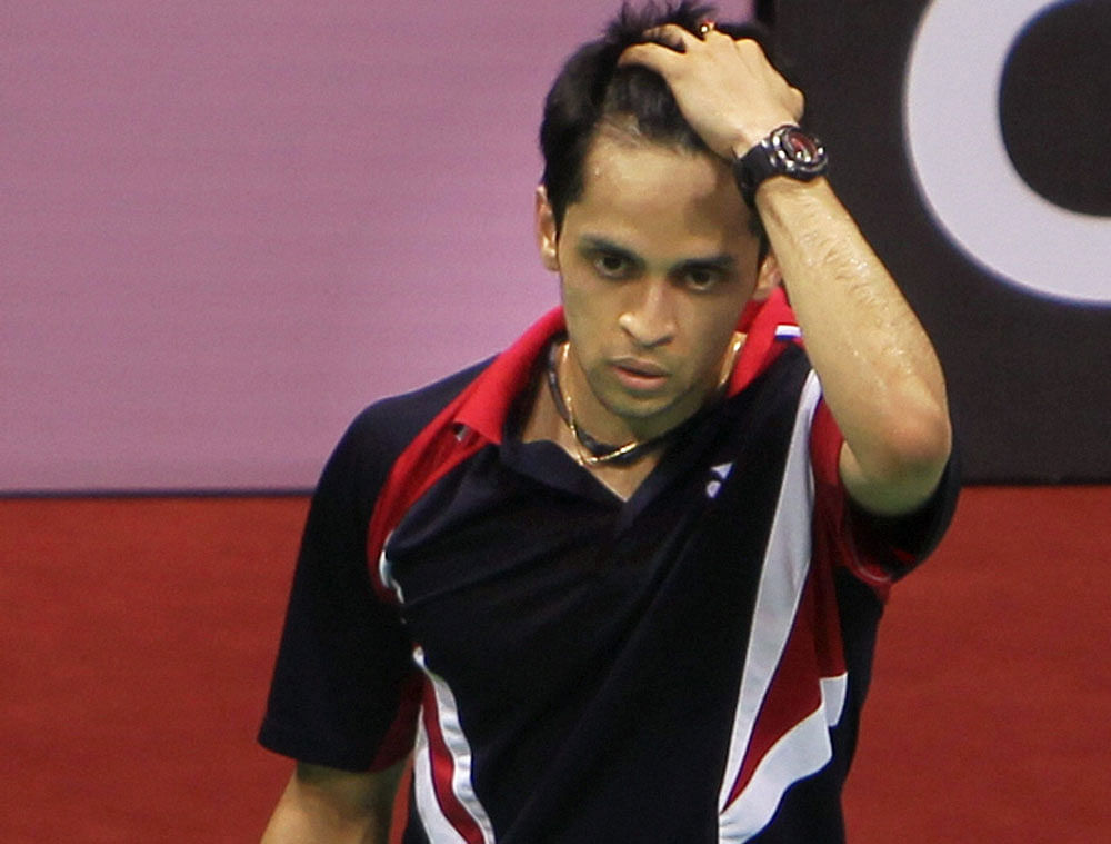 Kashyap played two gruelling contests and came out with flying colours in both occasion to set up a fight against Chinese fourth seed Tian Houwei in the opening round of men's singles tomorrow.PTI File Photo.