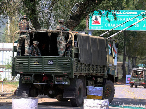 Army base in Uri. PTI File Photo.