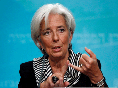 IMF Managing Director Christine Lagarde. Reuters File photo.