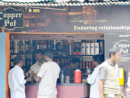 A bench of Justices A K Sikri and N V Ramana did not agree to the plea made by advocate Ashwini Kumar Upadhyay, who cited research reports stating that liquor was harmful to health. DH file photo