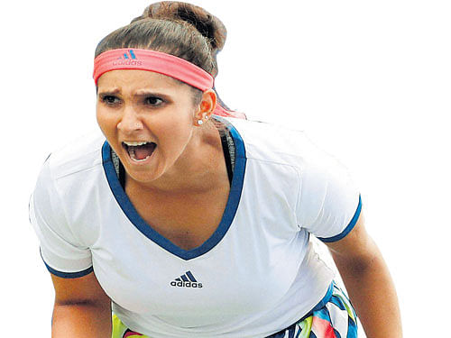 Sania has won three titles in her last four tournaments she has played after splitting with Swiss Martina Hingis. AP/PTI photo