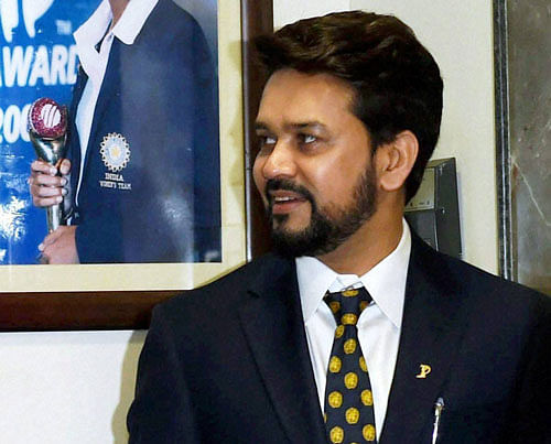 Earlier, Thakur had completely ruled out any cricket ties with Pakistan considering the escalating tension between the two countries. pti file photo