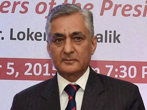 The CJI also asked the government to set up a panel, comprising former judges, to decide on whether or not to fight a case against any citizen when the issue could be resolved outside court. pti file photo