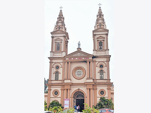 new age St Patrick's Church, Bengaluru. dh photo by s k dinesh