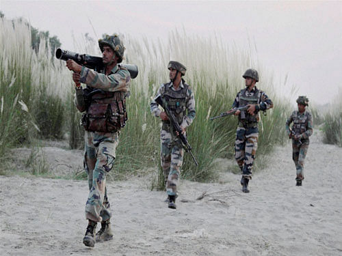Personnel from three divisions of the army were involved in the surgical strikes and, before the operation, the army teams ensured that they cut off the possibility of any reinforcements from Pakistani army, sources said. PTI File Photo.