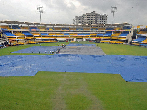 Proud moment: Holkar Stadium in Indore will be the latest addition to list of Test venues. PTI