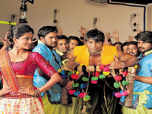 Priyamani and Vijay in Dana Kayonu
