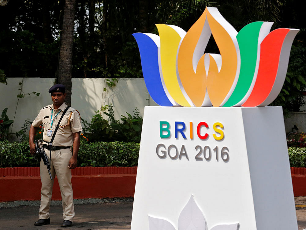 BRICS Summit followed by the BRICS-BIMSTEC Outreach Summit will be held today in Goa. Reuters