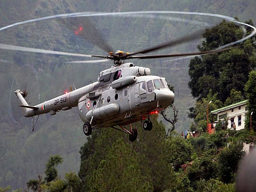 IAF's Mi17 helicopter crashlands in Uttarakhand