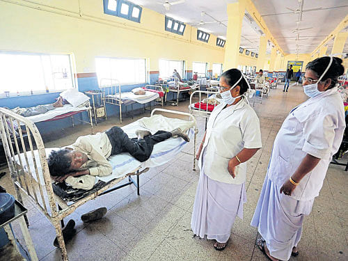 rising concern:  A patient with tuberculosis at a hospital in Bhopal. The World Health Organization's estimate of new global TB patients rose to 10.4 million, from 9.6 million a year earlier, in large part because of revised numbers in India. European Pressphoto Agency
