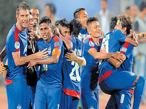 UNITED&#8200;WE&#8200;STAND: Bengaluru FC's systematic ways have produced the right results. dh Photo/ Srikanta Sharma R