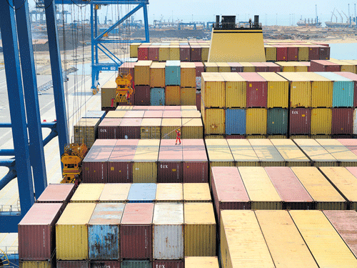 The container, which was booked by Visakhapatnam-based Samsara Shipping Company, the local agents for Geneva-based Mediterranean Shipping Company, was locked in Bangladesh.  File Photo for representation.