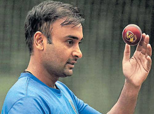 After not getting a game in the Test series, Mishra has made it count in the one-dayers by picking up three wickets in both Dharamsala and Delhi. File Photo