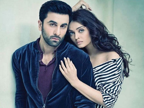 Aishwarya and Ranbir sensuous on-screen chemistry has created quite a stir ever since the trailers have been out. Photo Twitter