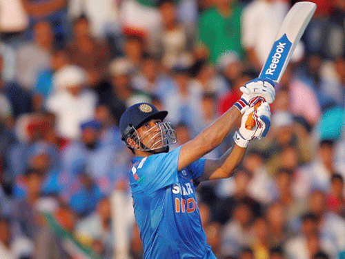 Dhoni asserted that No 4 was an ideal position for him to play freely. PTI File photo.