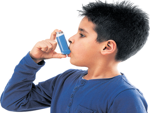 Studies suggest that the prevalence of asthma has been on the rise in developing countries in the past one decade. Also, studies from several centres have reported that the prevalence of asthma in children in India ranged from 2.3-11.9 per cent, while in adults it ranged from 0.96-11.03 per cent,' according to VPCI. File photo. For representation purpose