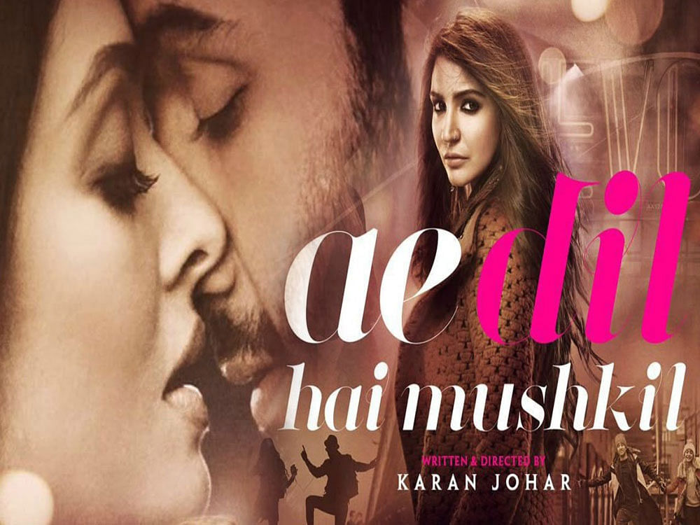 In addition to all the surface fizz that characterizes in the film, Ae Dil Hai Mushkil proffers an array of delights that makes every minute of its two-and-a-half-hour run worthwhile. Movie poster