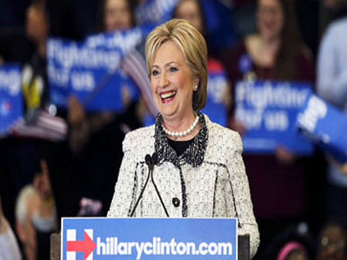 Hillary Clinton. Reuters file photo