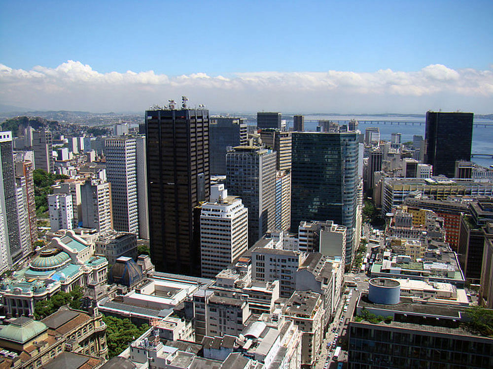 A view of Rio de Janeiro.