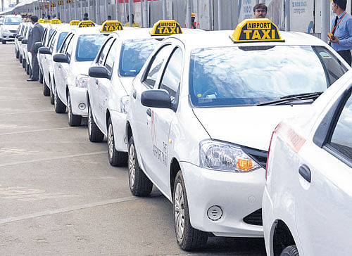 The Karnataka High Court on Thursday upheld the state government's authority to decide on the fares charged by cab aggregators. DH file photo