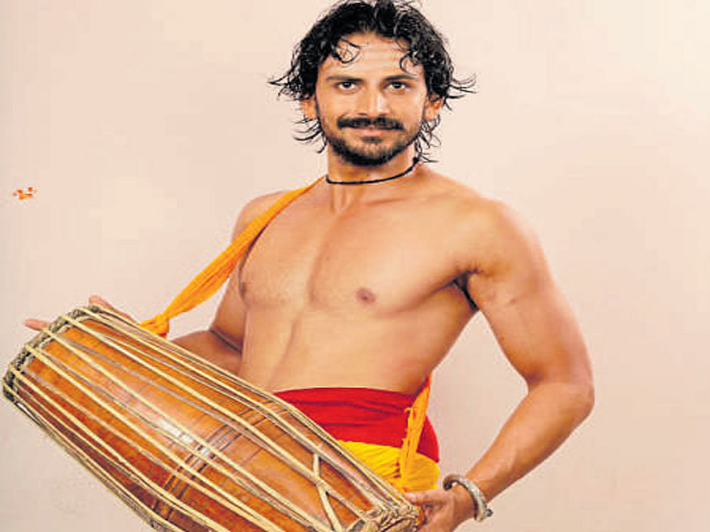 Actor Dhananjay in the film.