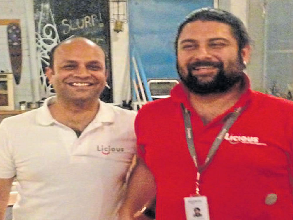 Vivek Gupta (left) and Abhay Hanjura