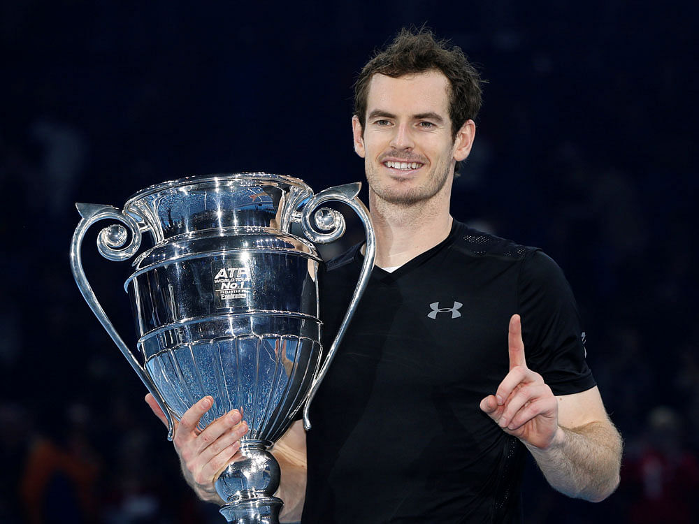 Against a man who has so often been his nemesis, Britain's golden boy Murray produced a relentless display to claim a ninth title of a year which included a second Wimbledon crown and Olympic gold in Rio. Reuters Photo