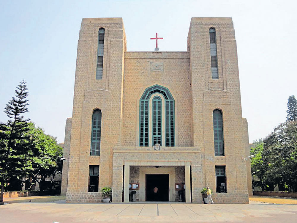 WELL-KNOWN The Holy Ghost Church in Bengaluru.