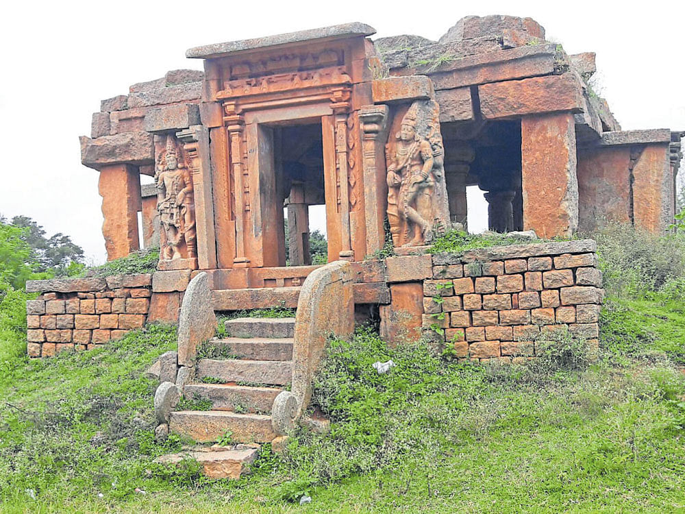 The remains of the Kapileshwara temple