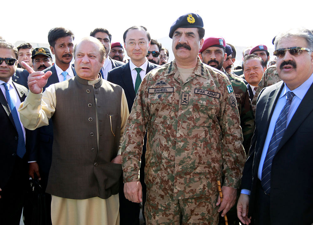 Earlier, Prime Minister Nawaz Sharif said Pakistan will not tolerate 'deliberate targeting' of civilians particularly children and women, ambulances and civilian transport. Reuters Photo.