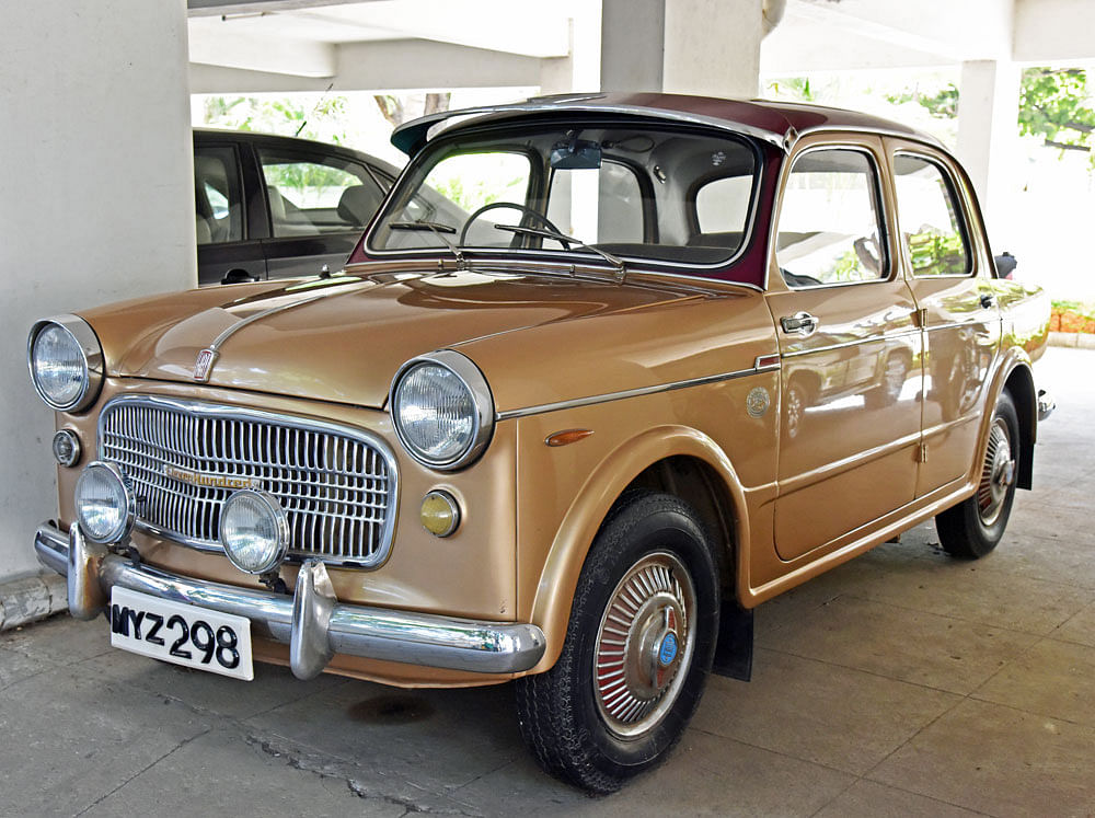 Coveted possession: A 1960 Fiat 1100 DH photos by S K Dinesh