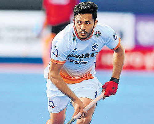 India's Harmanpreet Singh will look to put on a good show in the FIH Junior World Cup. FILE PHOTO